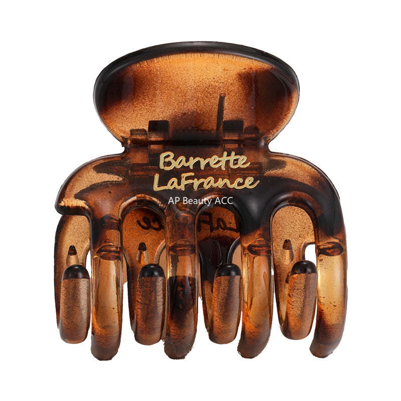 E관 - 골드 레터링 투명 사각형 집게핀 [27491] 25.09-4