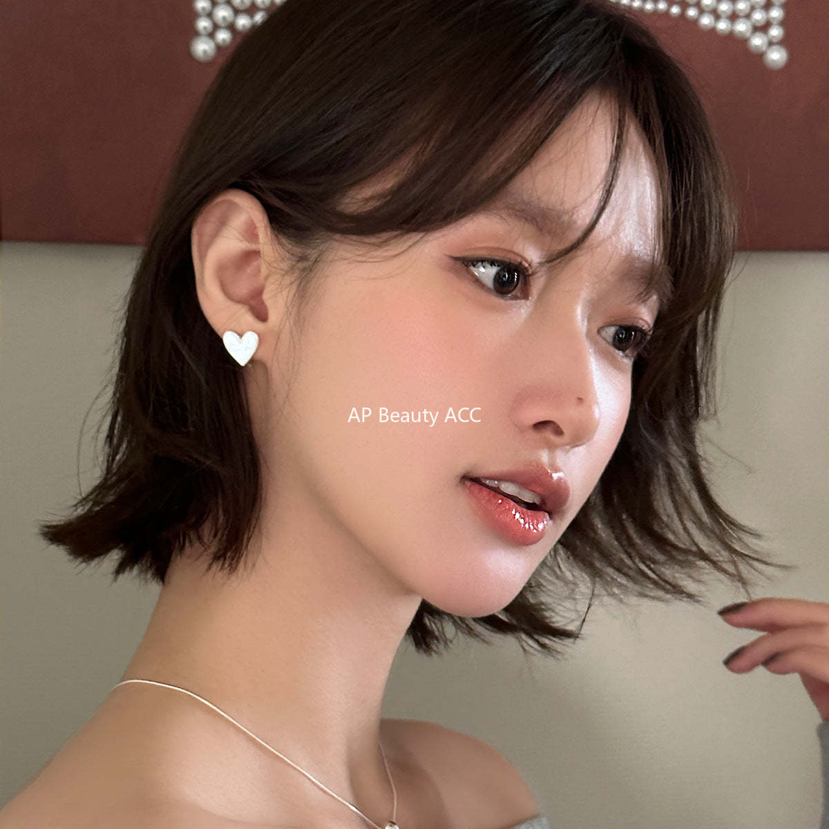 A관 - 925 은침 하트 귀걸이 [EH-3861] 25.07-3