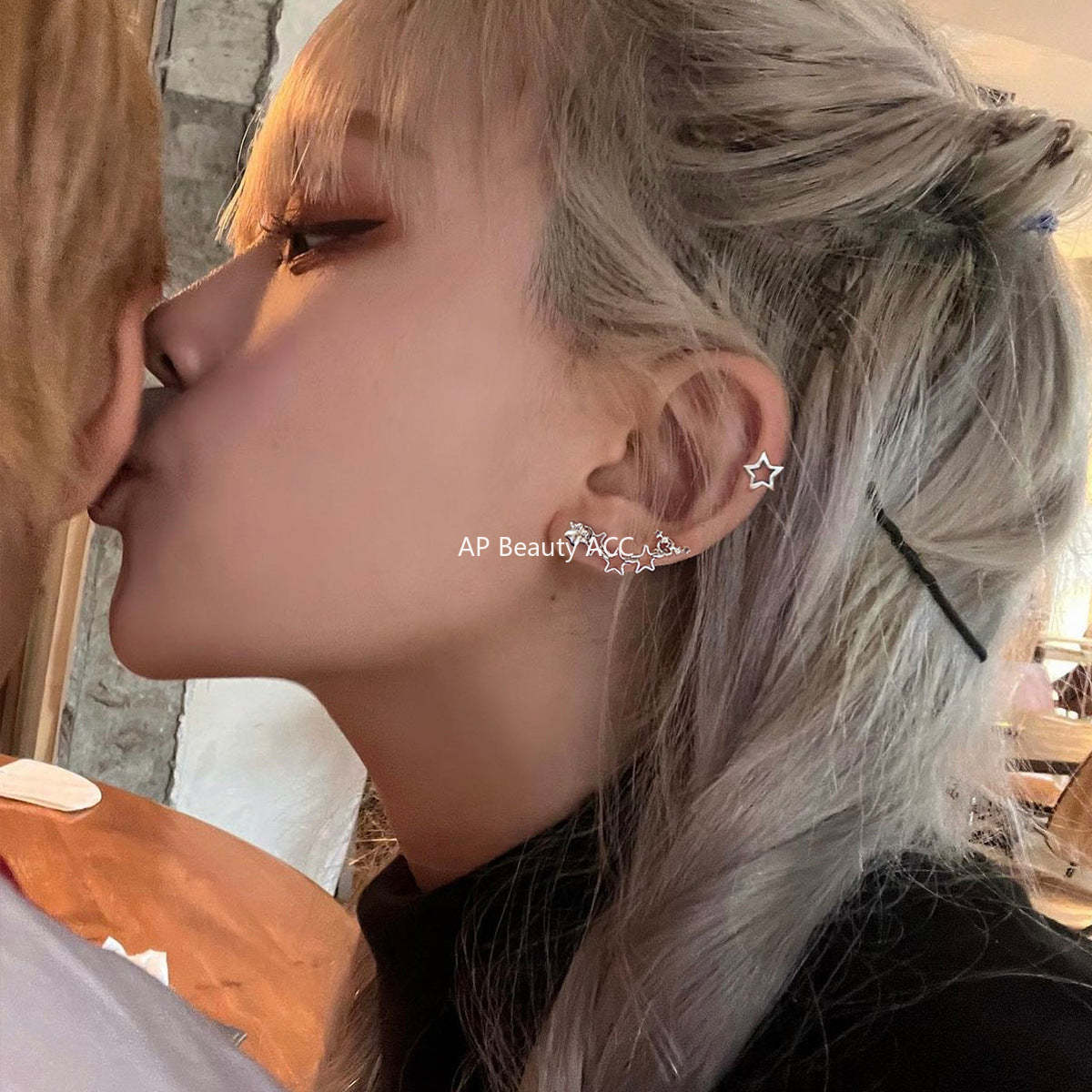 A관 - 925 은침 고양이 발바닥 별 귀여운 귀걸이 [EH-2959] 24.05-5