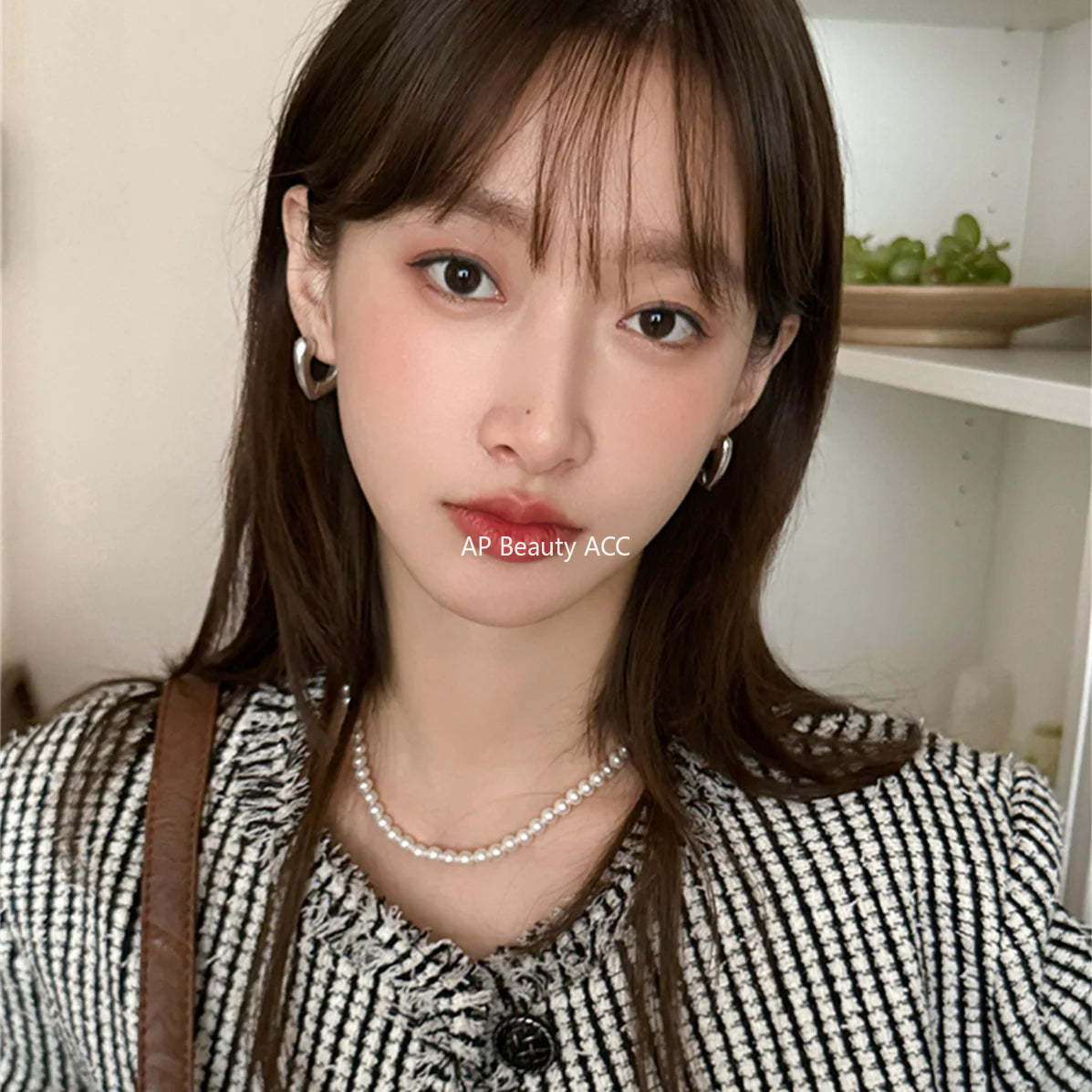 A관 - 925 은침 하트 베이직 링형 귀걸이 [EH-1823] 24.12-4