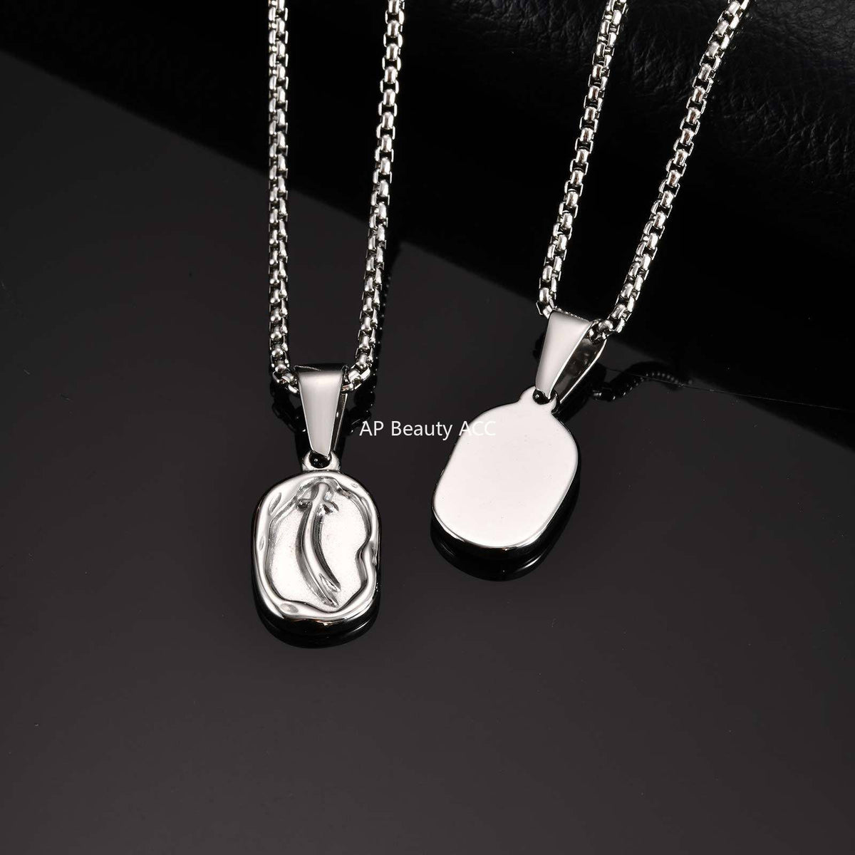 G관 - 스테인리스 스틸 검 펜던트 체인 목걸이 [PN-2254] 25.10-5