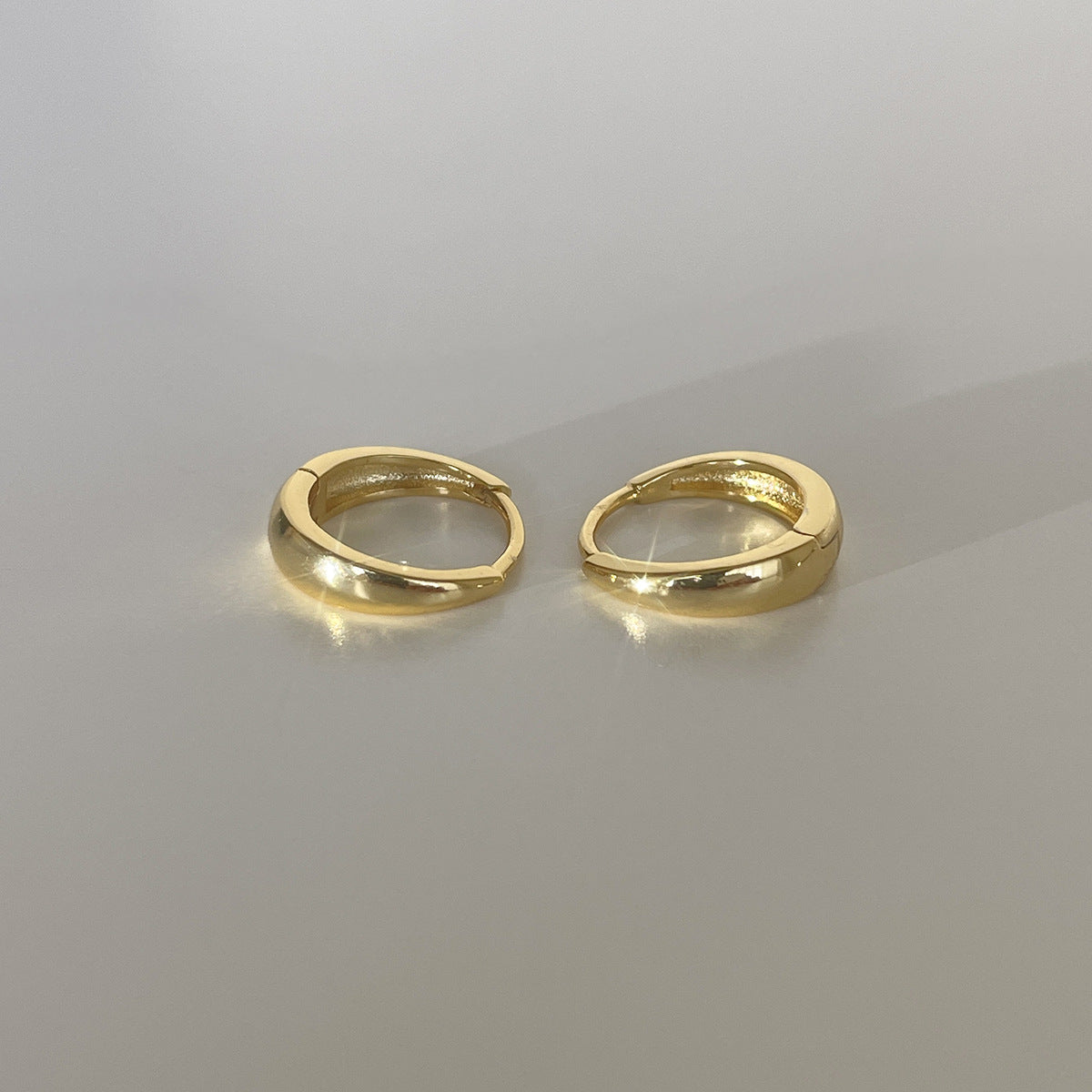 A관 - 큐빅 925 은침 링 후프 귀걸이 [EH-4324] 25.12-2