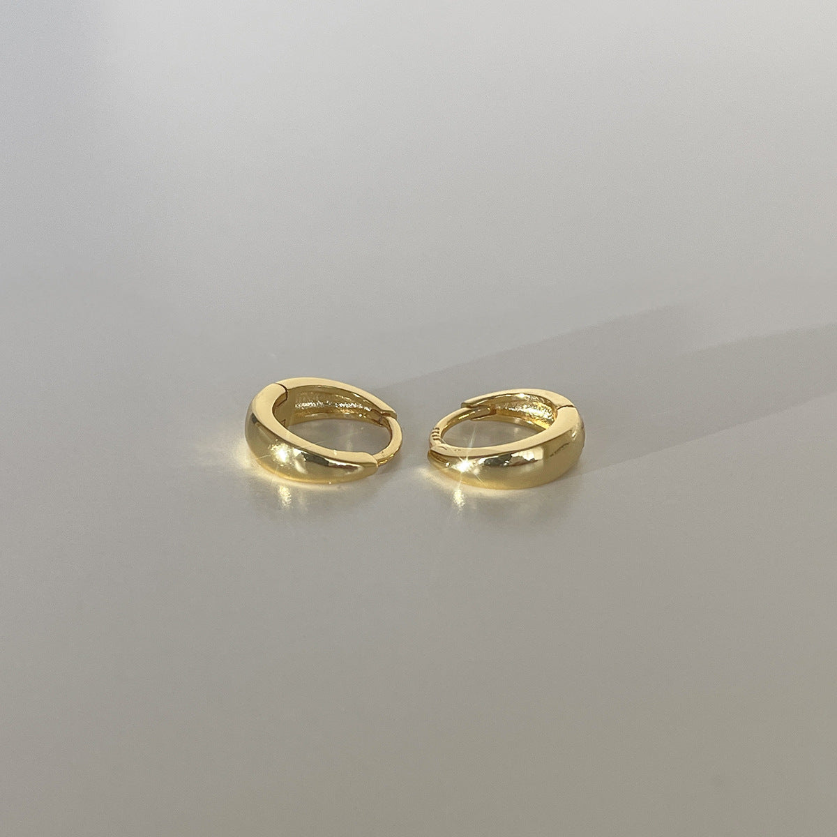 A관 - 큐빅 925 은침 링 후프 귀걸이 [EH-4324] 25.12-2