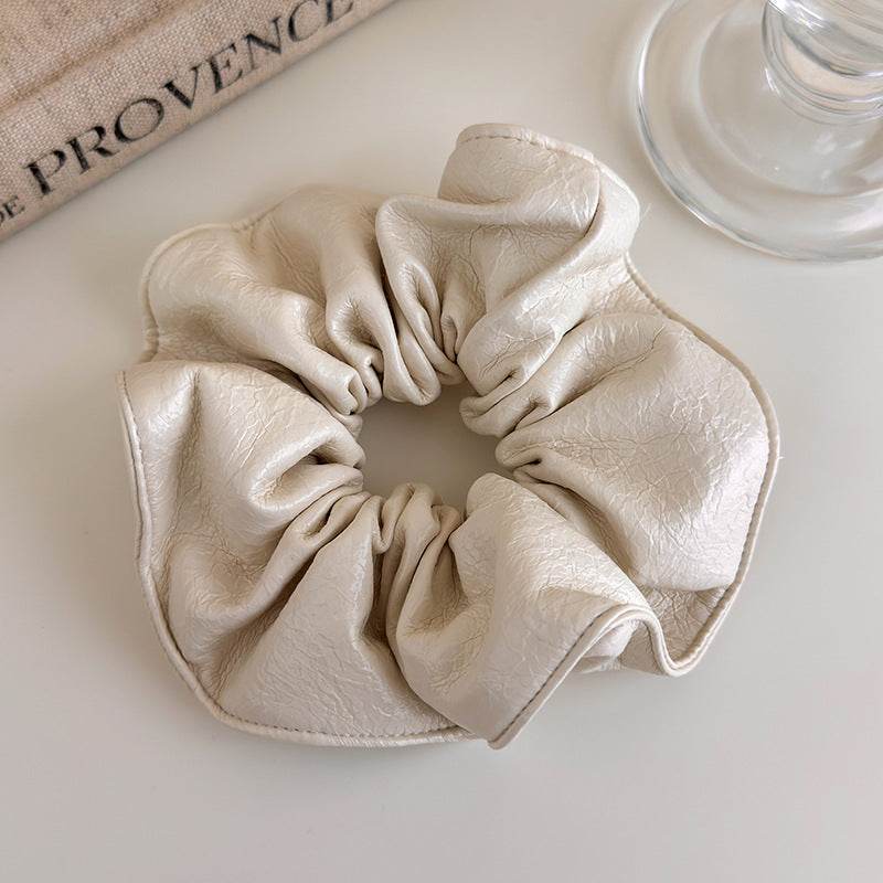 E관 - 프렌치 빈티지 가죽 곱창 헤어밴드 [27539] 25.10-1