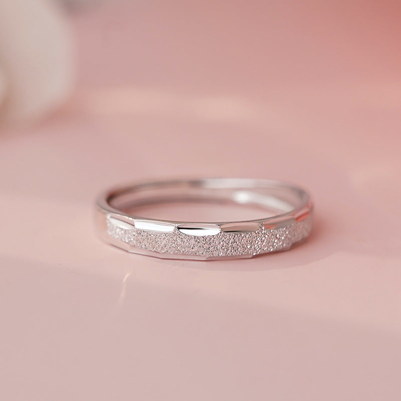 B관 - 999 실버 심플 미니 펀칭 링 커플 반지 [YC3129R_1] 25.10-4