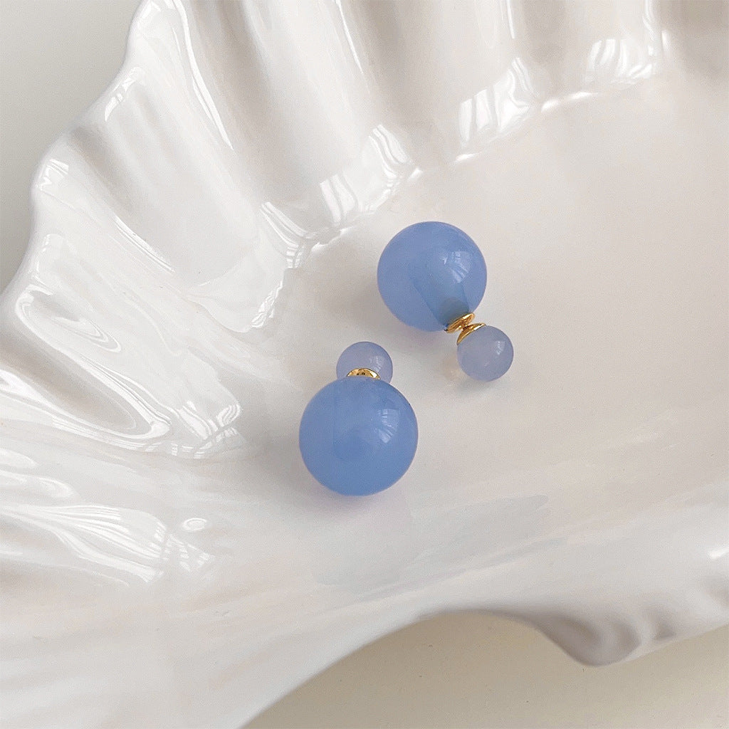 C관 - 사탕색 컬러 귀걸이 은침 귀걸이 [4108-4111] 24.05-3