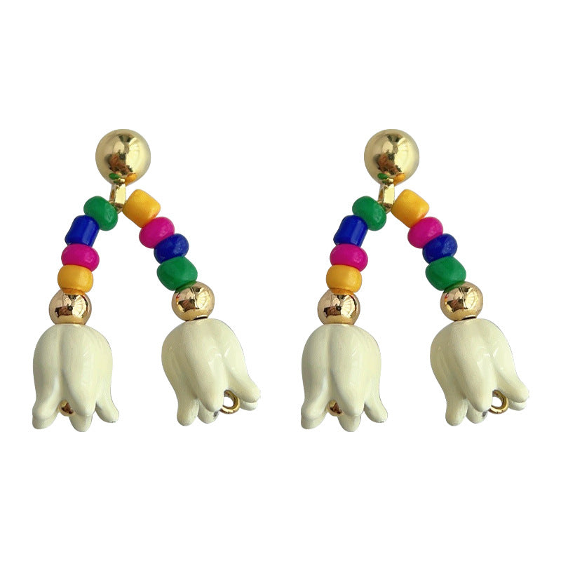 C관 - 14K 도금 보헤미안 감각 여름 신상품 귀걸이 [4186] 24.06-1