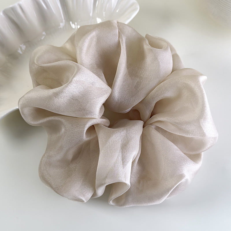 E관 - 프렌치 오간자 망사 대형 곱창 헤어밴드 [26536] 25.10-2