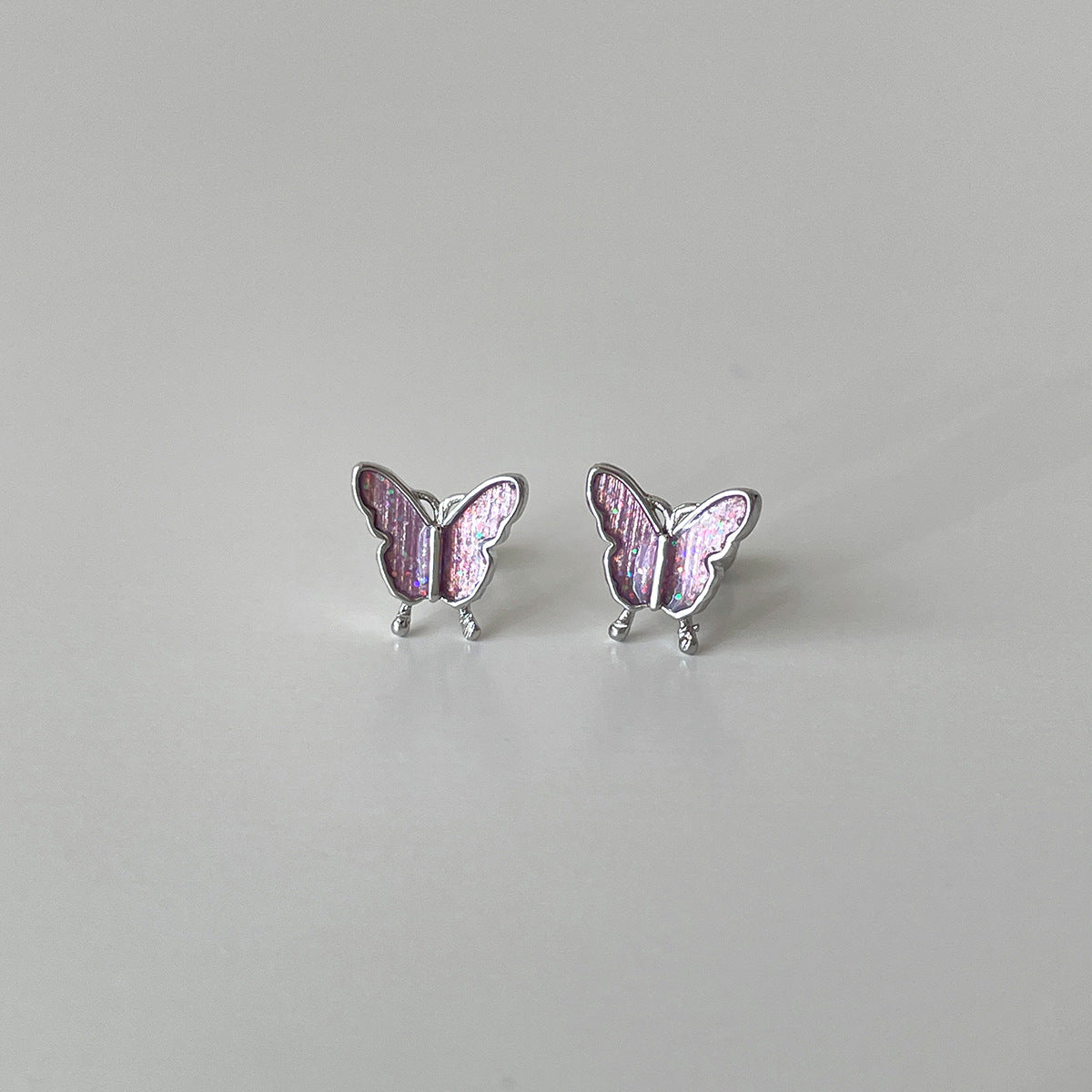 A관 - 925 은침 나비 디자인 피어싱 귀걸이 [EH-4126] 25.10-5