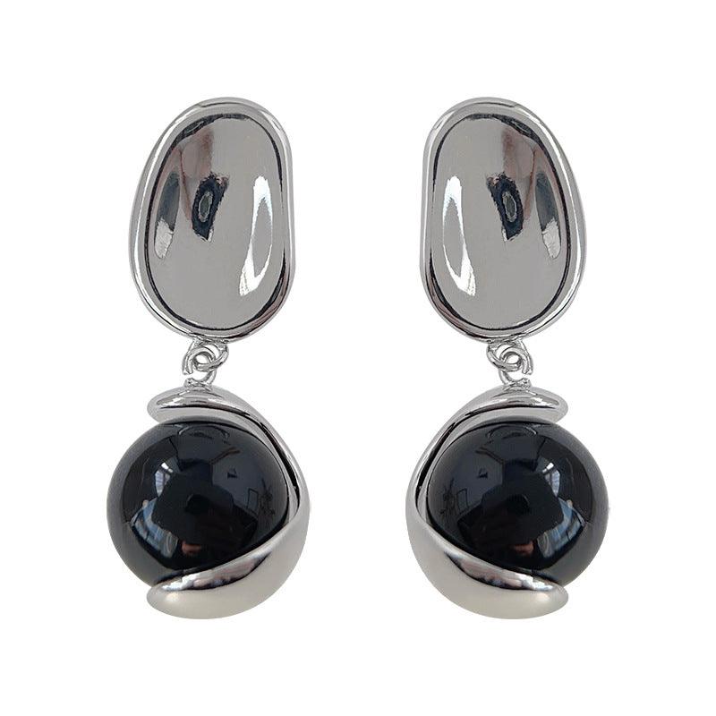 C관 - 디자이너 감각의 고급스러운 은침 귀걸이 [3643] 24.03-4