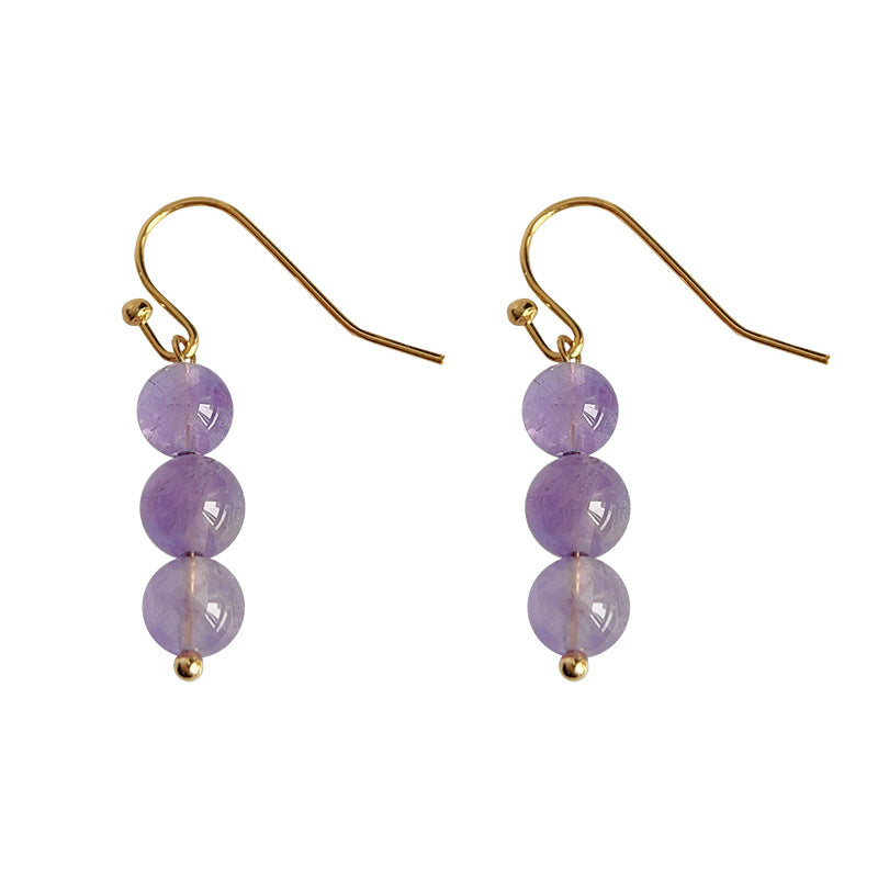 C관 - 라벤더 보석 2024 신상 핸드메이드 귀걸이 [3800] 24.05-2