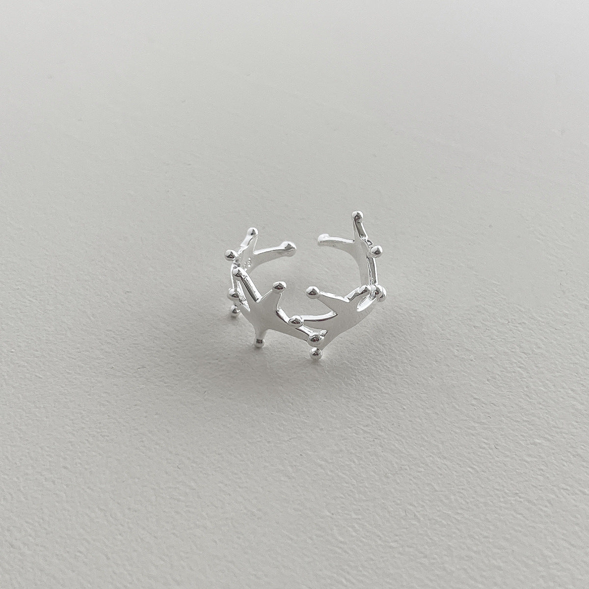 A관 - 925 실버 유니크 별 디자인 반지 [JZ-0716] 25.11-1