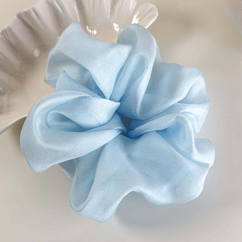 E관 - 프렌치 오간자 망사 대형 곱창 헤어밴드 [26536] 25.10-2