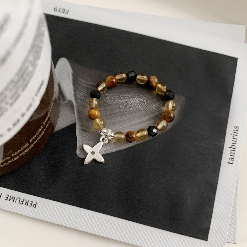 A관 - 클로버 십자가 하트 코끼리 미니 펜던트 925실버 비즈 반지 [RC] 25.11-4