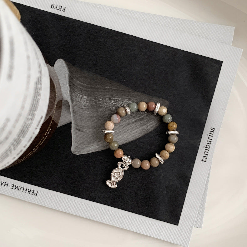 A관 - 클로버 십자가 하트 코끼리 미니 펜던트 925실버 비즈 반지 [RC] 25.11-4