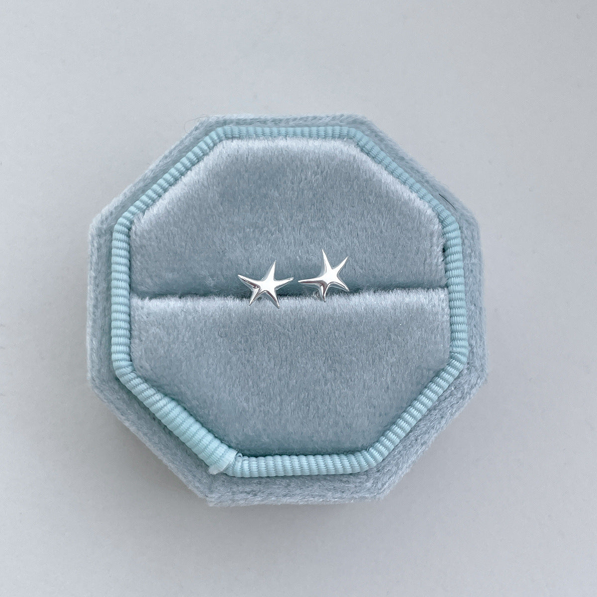 A관 - 925 은침 불가사리 피어싱 귀걸이 [EH-4091] 25.10-1