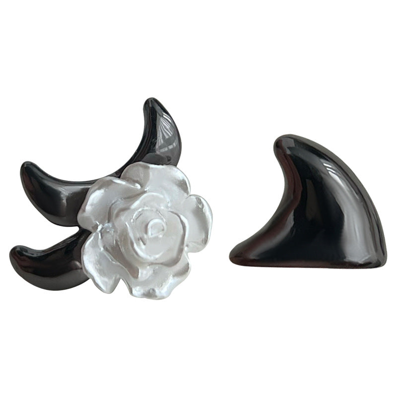 C관 - 장미와 가시 비대칭 디자이너 독창적 귀걸이 [4416] 24.07-1