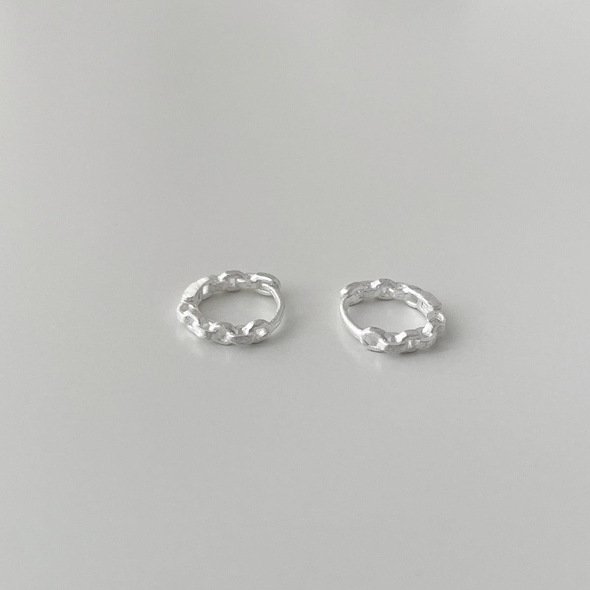 A관 - 별 체인 디자인 925 은침 귀걸이 [EH-3555] 25.04-2