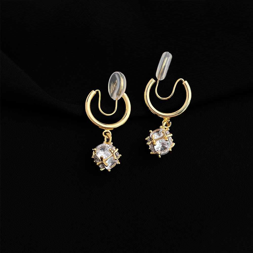 C관 - 18K 도금 컬러풀 이어커프 귀걸이 [EJ0303C] 25.03-3