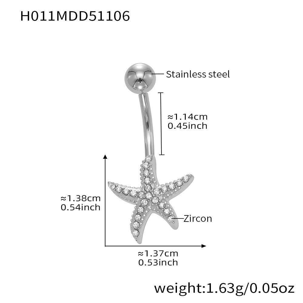 D관 - 스테인리스 스틸 풀 큐빅 18K 도금 피어싱 귀걸이 [H009] 25.11-2