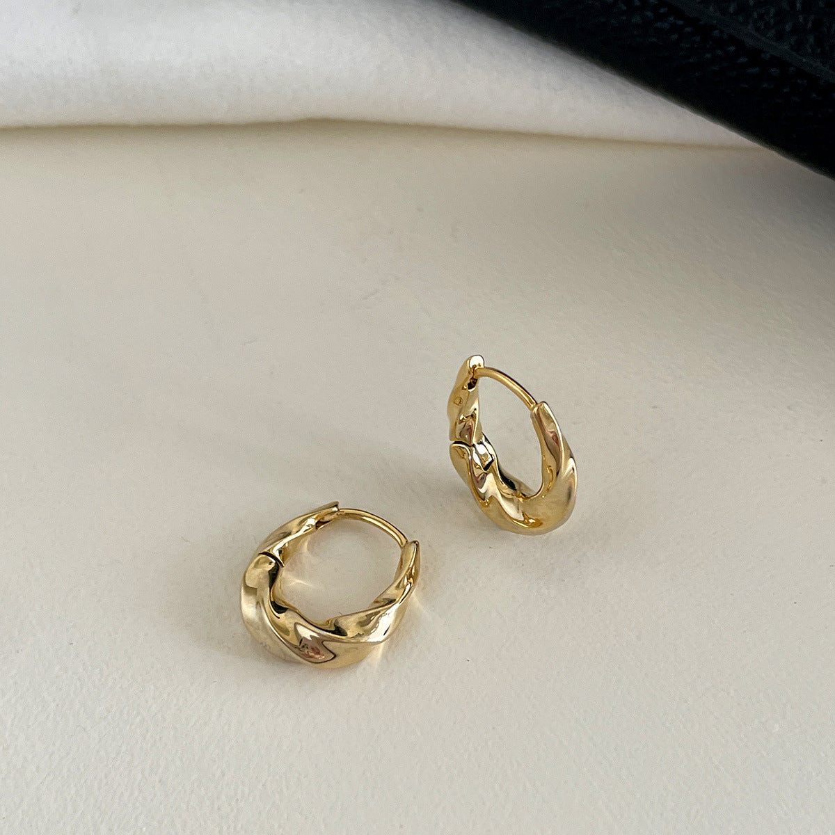 A관 - 925 은침 트위스트 링 귀걸이 [EH-4024] 25.10-2