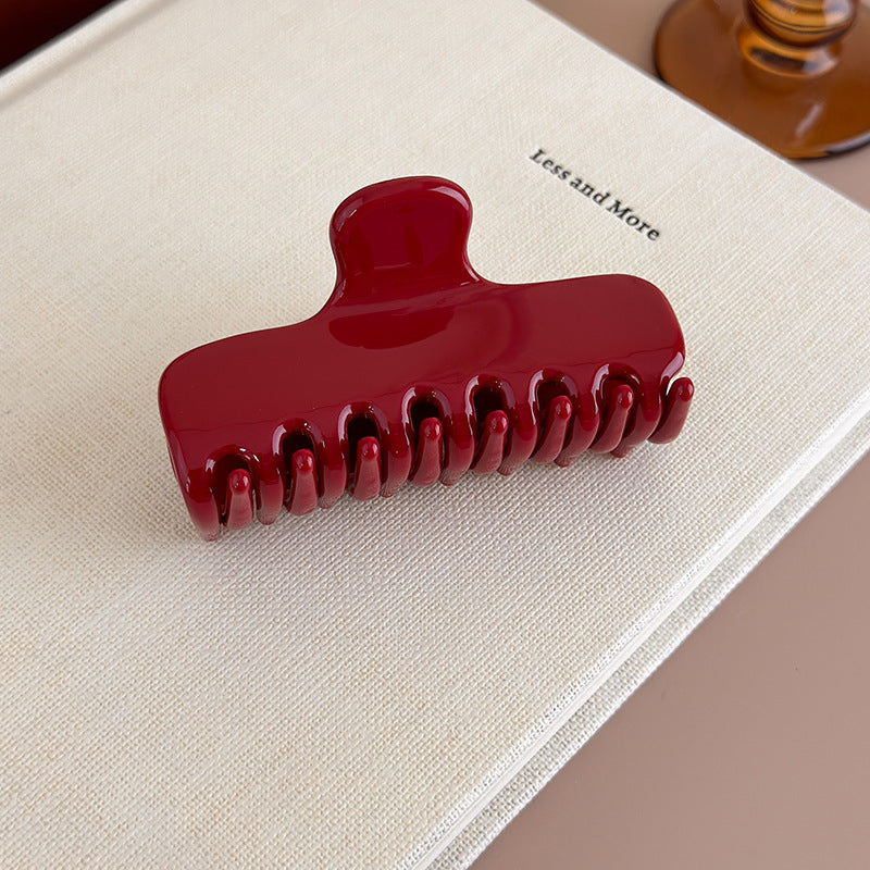 E관 - 컬러 아세테이트 올림머리 대형 집게핀 [27550] 25.10-1