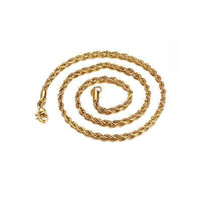 G관 - 스테인리스 스틸 십자가 펜던트 꼬임 체인 목걸이 [PN-2260] 25.10-4