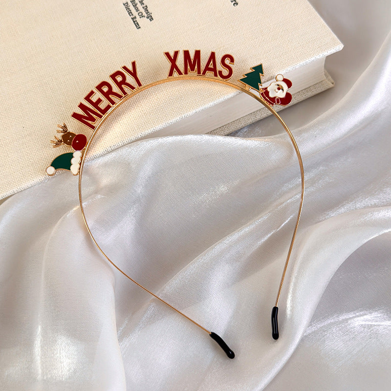 E관 - 컬러 알파벳 크리스마스 파티 머리띠 [27458] 25.10-4