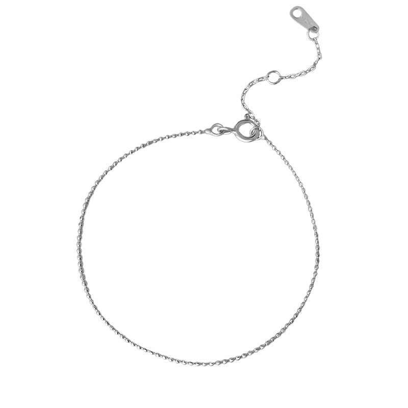 B관 - 925 실버 슬림 비즈 팔찌 [YC4933SL_1] 25.10-2