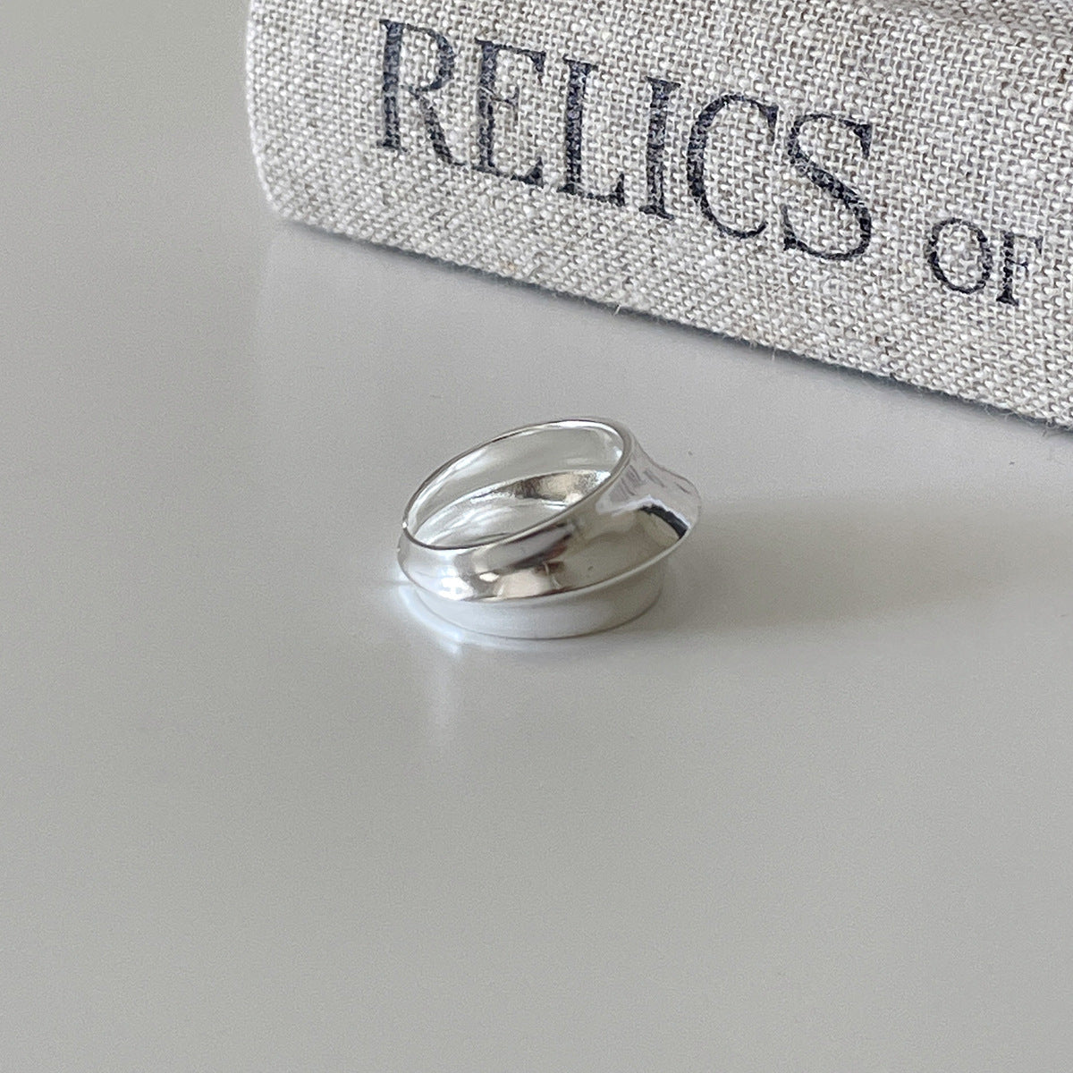 A관 - 무광 심플 원형 신주 반지 [JZ-0729] 25.11-3