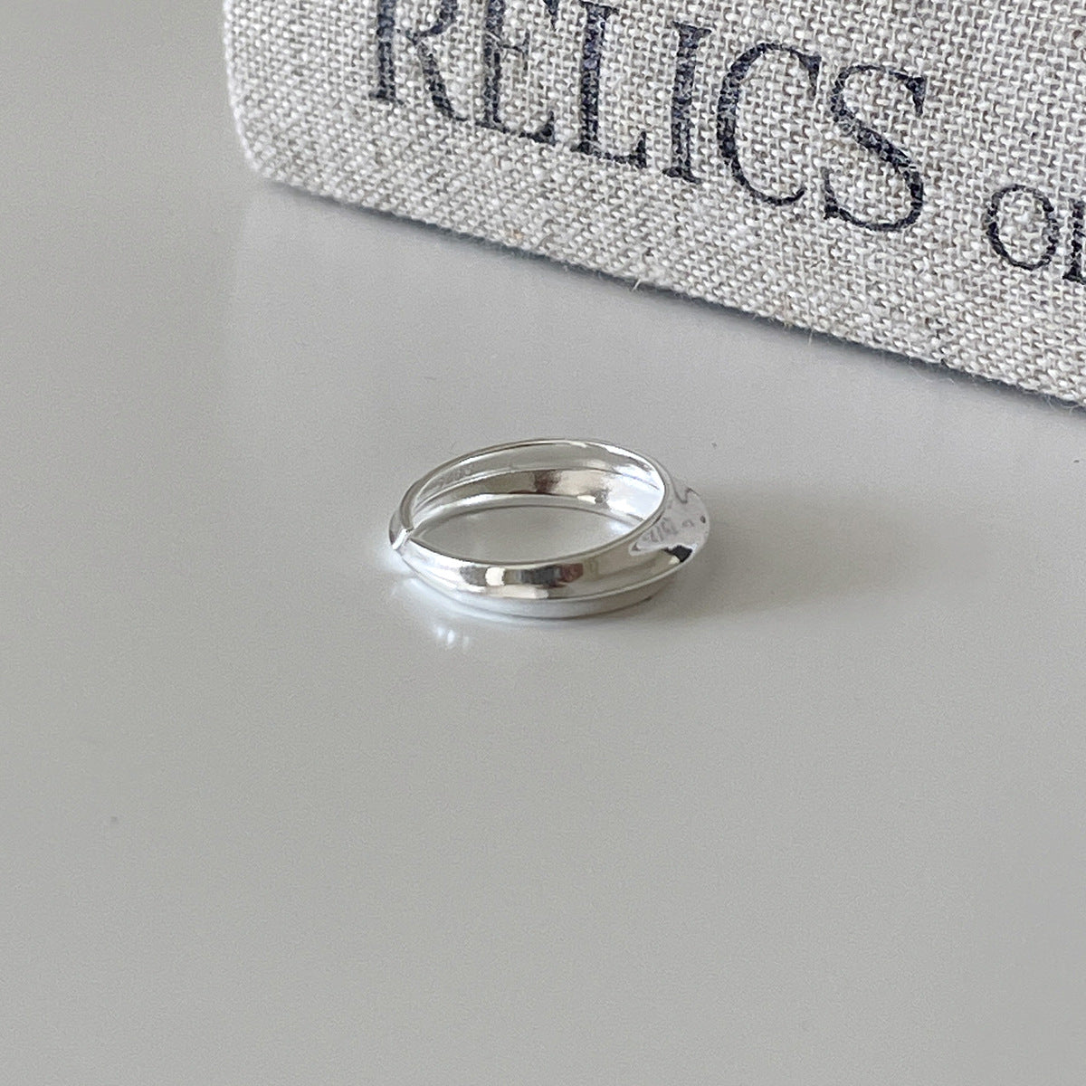 A관 - 무광 심플 원형 신주 반지 [JZ-0729] 25.11-3