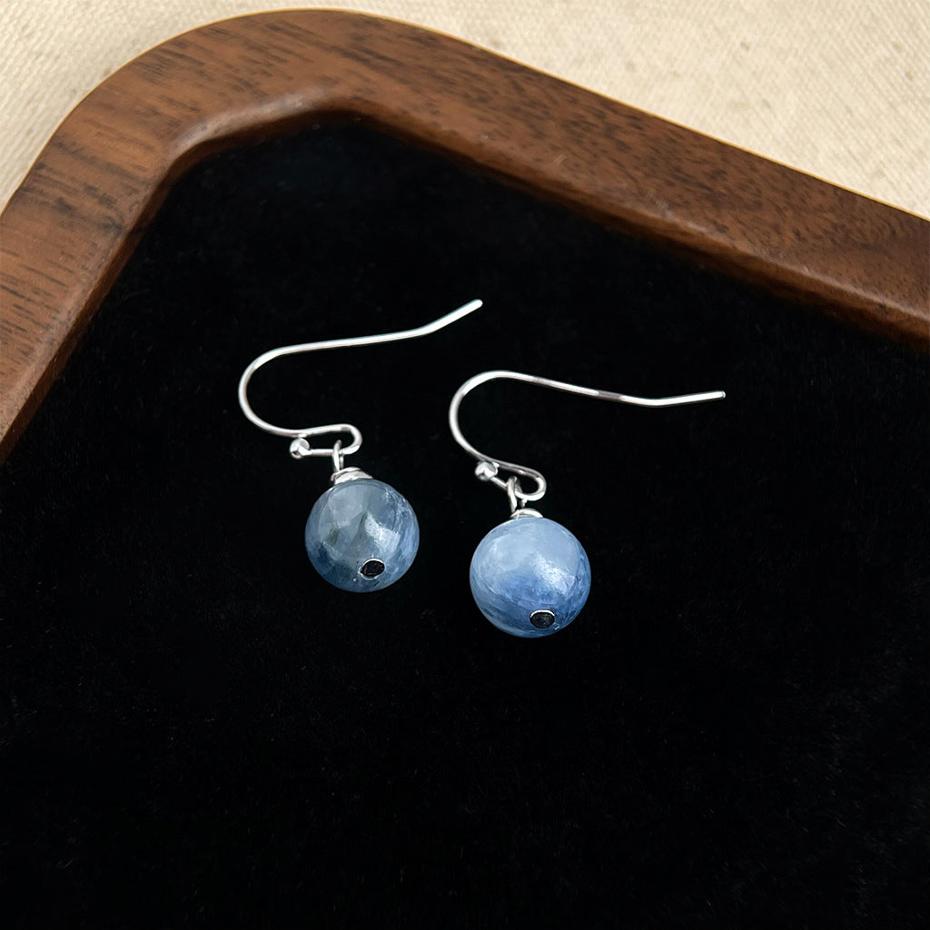 C관 - 천연석 자수정 심플 귀걸이 [5557-5564] 25.02-2