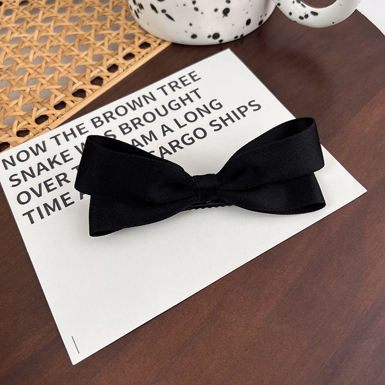 E관 - 입체 패브릭 리본 디자인 헤어핀 [21509] 25.10-2