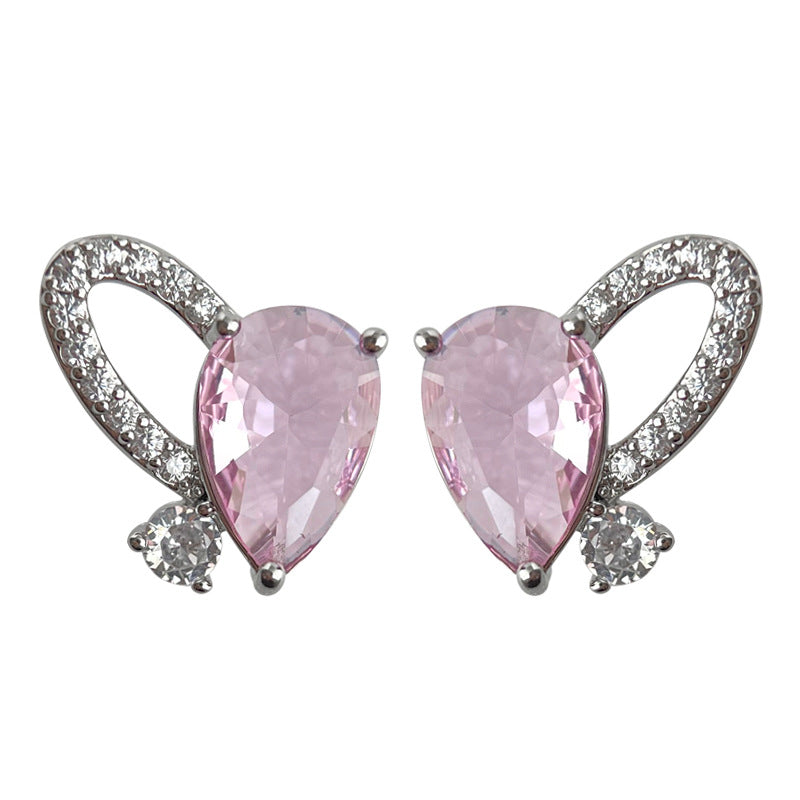 C관 - 미니 큐빅 비대칭 감각적인 귀걸이 [4389] 24.06-4