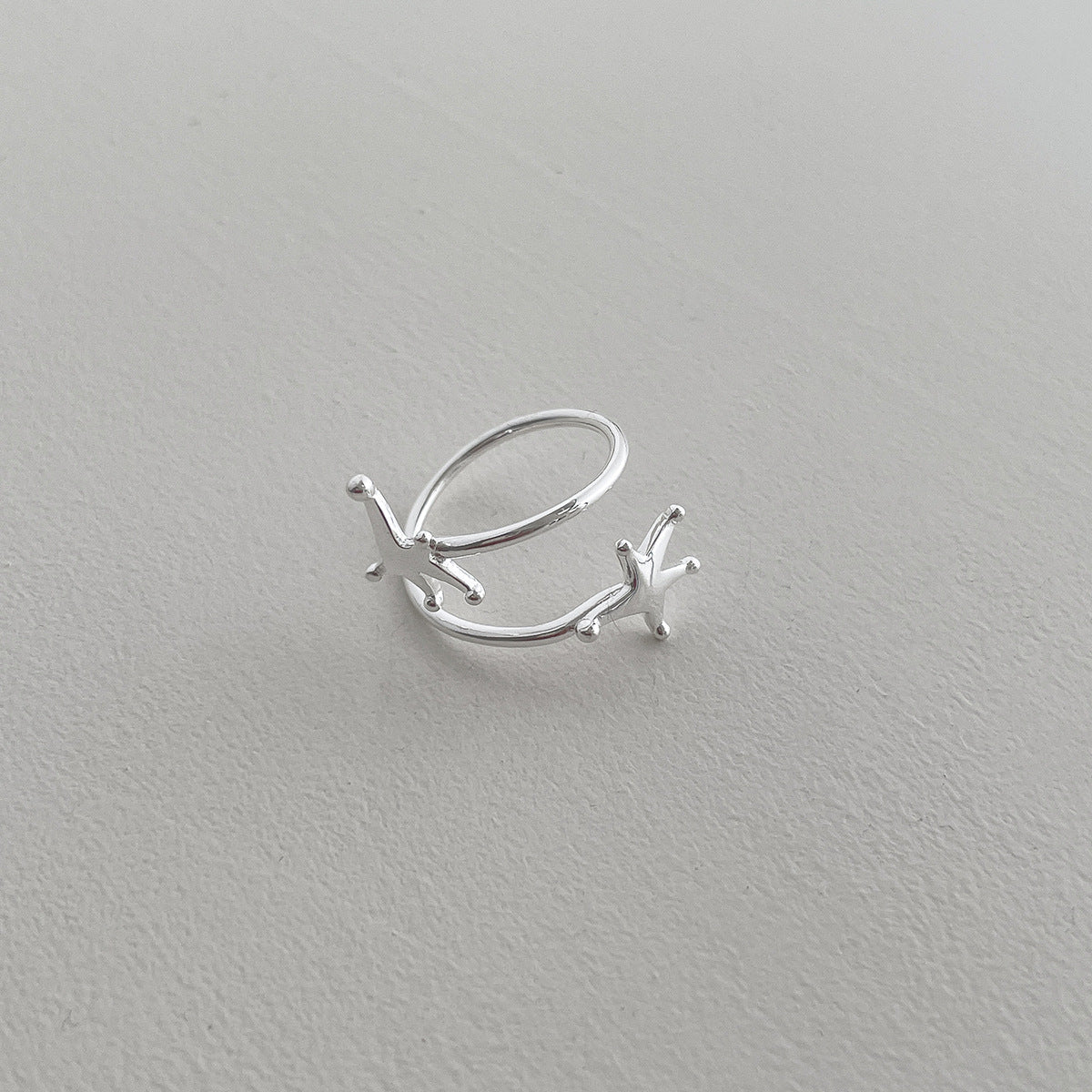 A관 - 925 실버 유니크 별 디자인 반지 [JZ-0716] 25.11-1