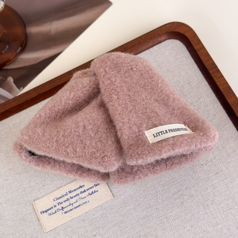 E관 - 모직 컬러 삼각형 대형 집게핀 [27721] 25.11-4