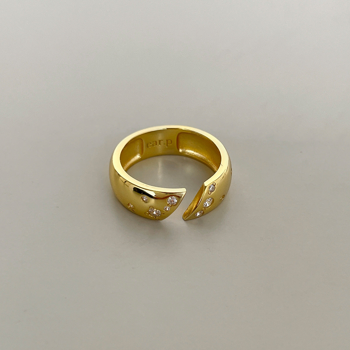 A관 - 925 실버 다이아 패턴 리본 장미 큐빅 반지 [JZ-0712] 25.10-5