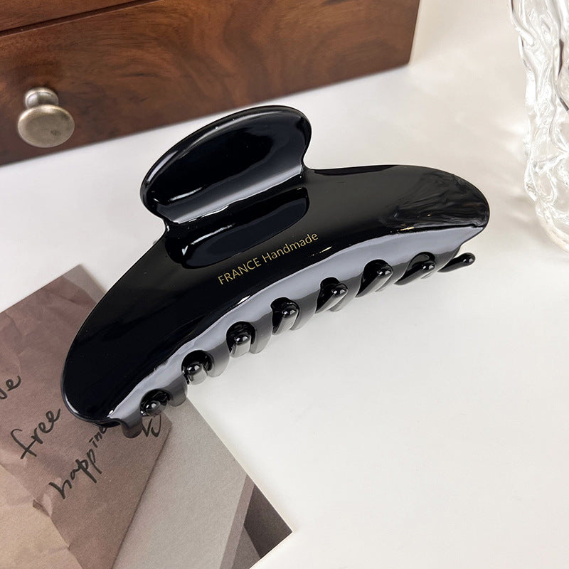 E관 - 아세테이트 올림머리 디자인 집게핀 [22978] 25.10-2