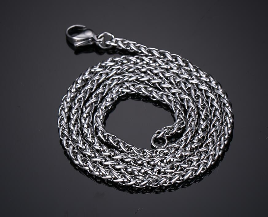 G관 - 스테인리스 스틸 검 펜던트 체인 목걸이 [PN-2254] 25.10-5