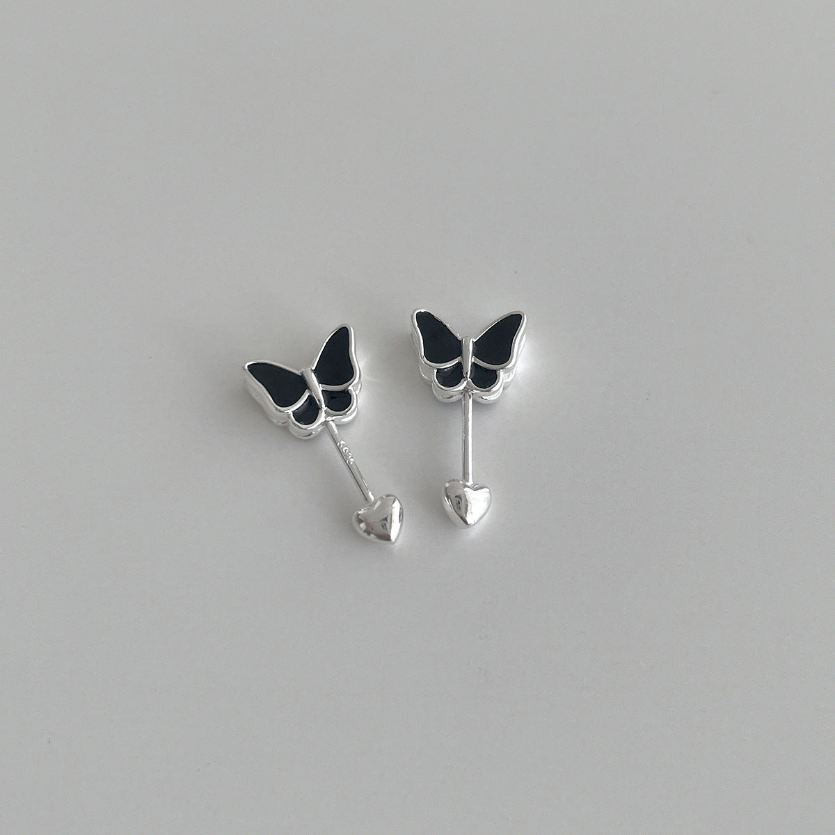 A관 - 925 은침 나비 별 피어싱 귀걸이 [EH-3792] 25.08-4