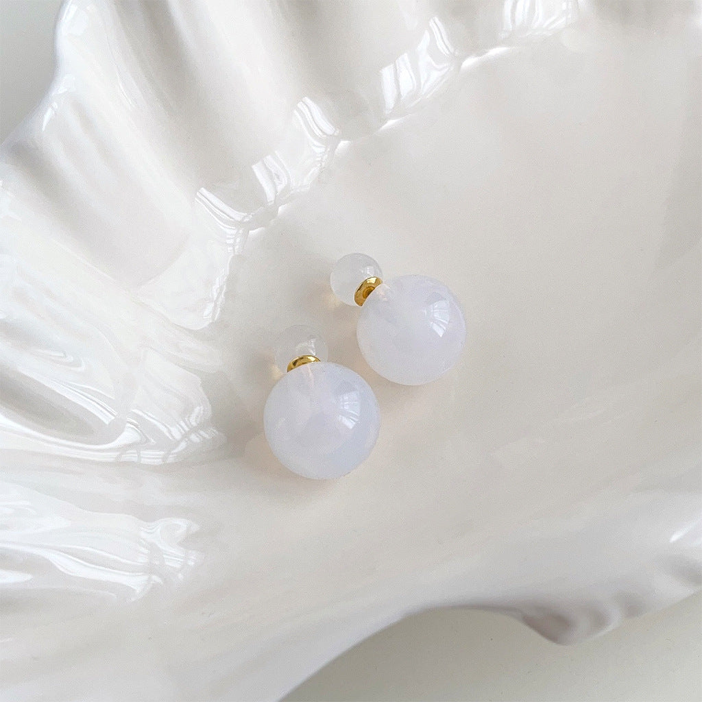 C관 - 사탕색 컬러 귀걸이 은침 귀걸이 [4108-4111] 24.05-3