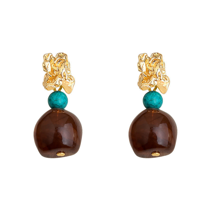 C관 - 핸드메이드 925 은침 그라데이션 컬러 귀걸이 [6837] 25.09-4