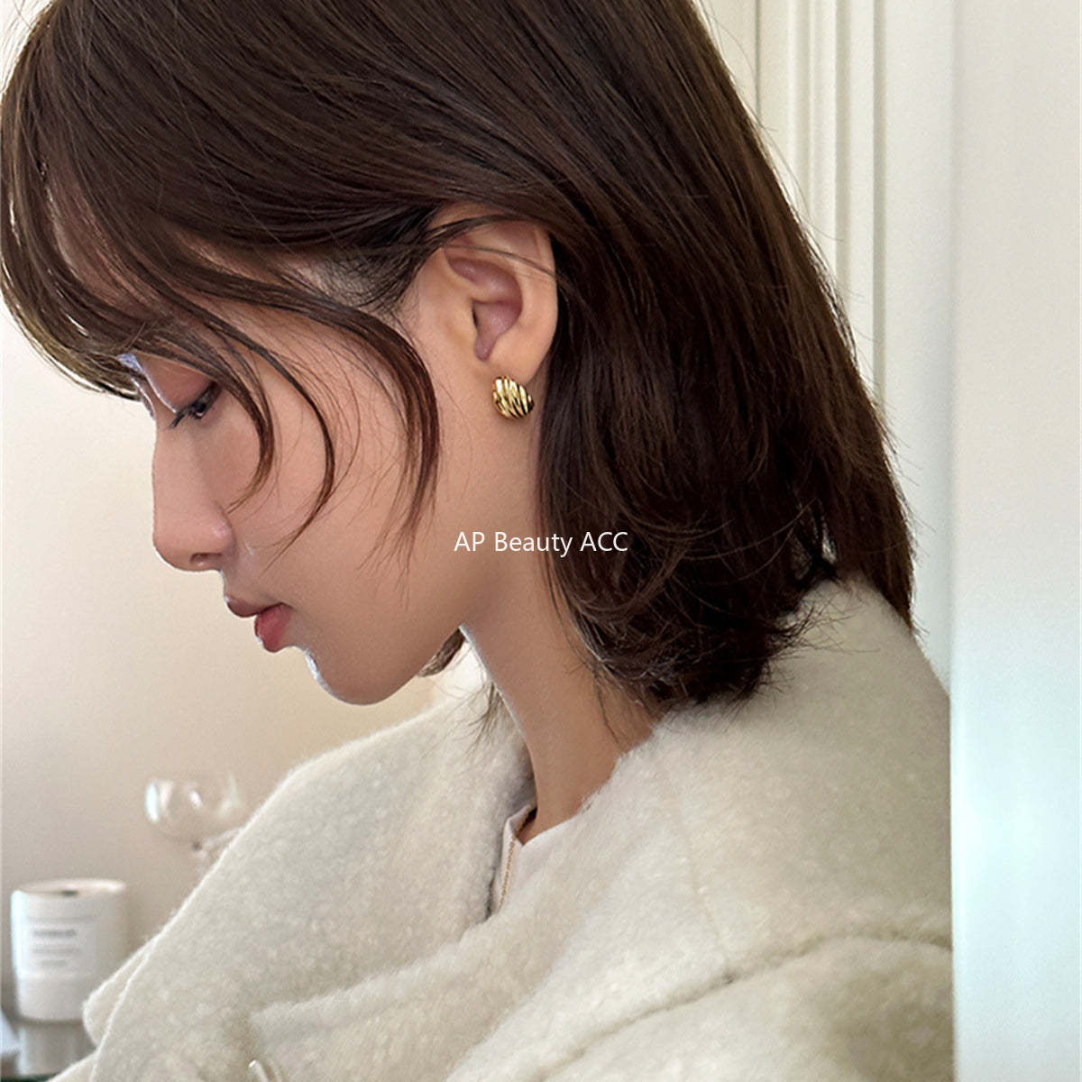 A관 - 조개 모양 925 은침 귀걸이 [EH-3489] 25.06-2