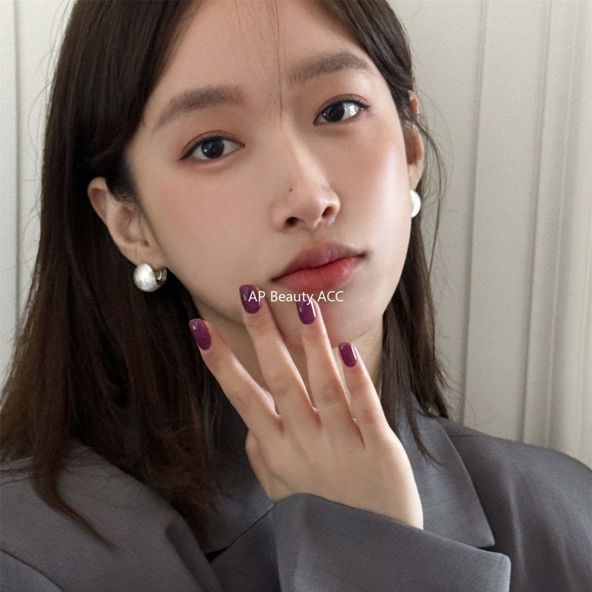 A관 - 925 은침 무광 베이직 볼형 귀걸이 [EH-1850] 24.12-4