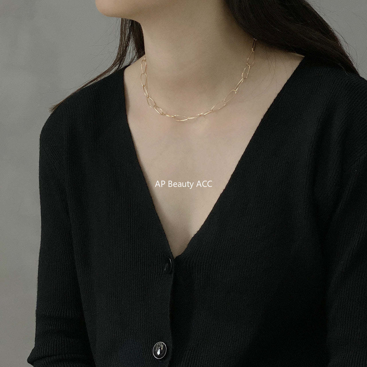 F관 - 925 실버 핸드메이드 체인 목걸이 [B692] 25.07-4