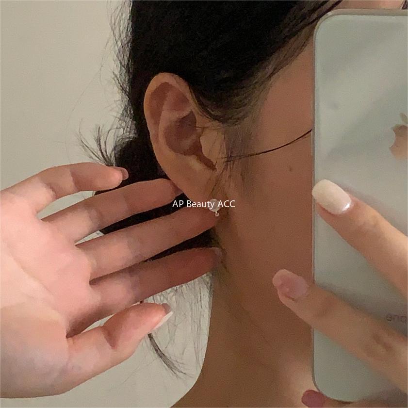 F관 - 925 실버 묘안석 링 귀걸이 [C1244] 25.10-2