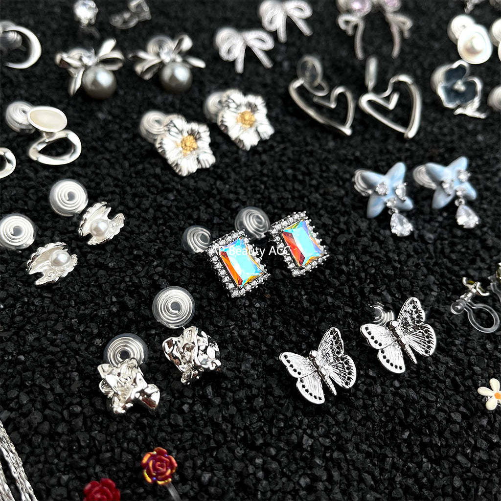 C관 - 18K 도금 이어커프 귀걸이 [EJ0303] 25.03-3