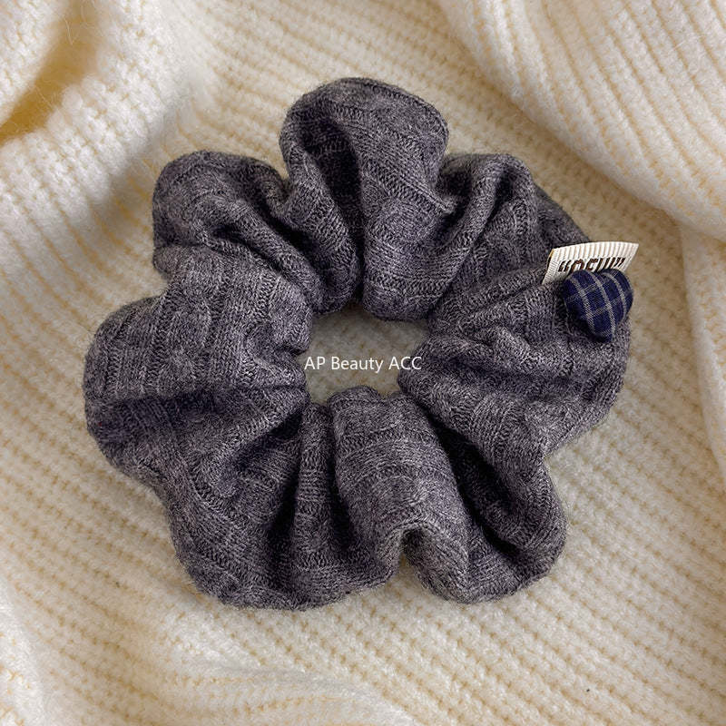 E관 - 꽈배기 니트 셔링 곱창 헤어밴드 [27707] 25.11-4