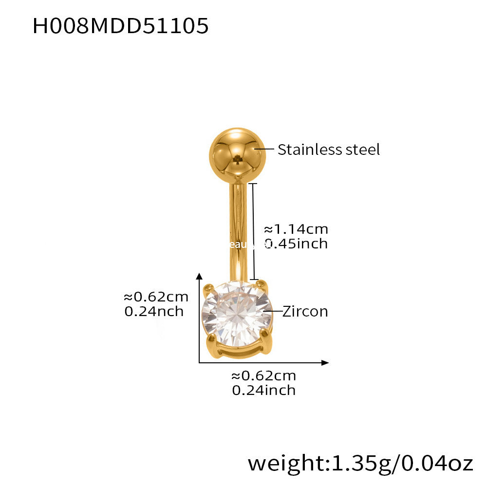 D관 - 스테인리스 큐빅 나비 하트 체리 물방울 18K 도금 피어싱 귀걸이 [H001] 25.11-2