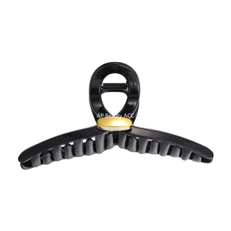 E관 - 골드 포인트 대형 교차형 집게핀 [27598] 25.10-4